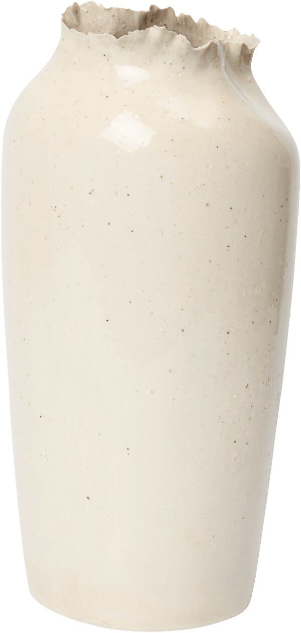Tereo Tall Vase - H27 - Off-white S