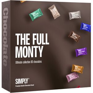 Simply® THE FULL MONTY chokoladeæske (800g)