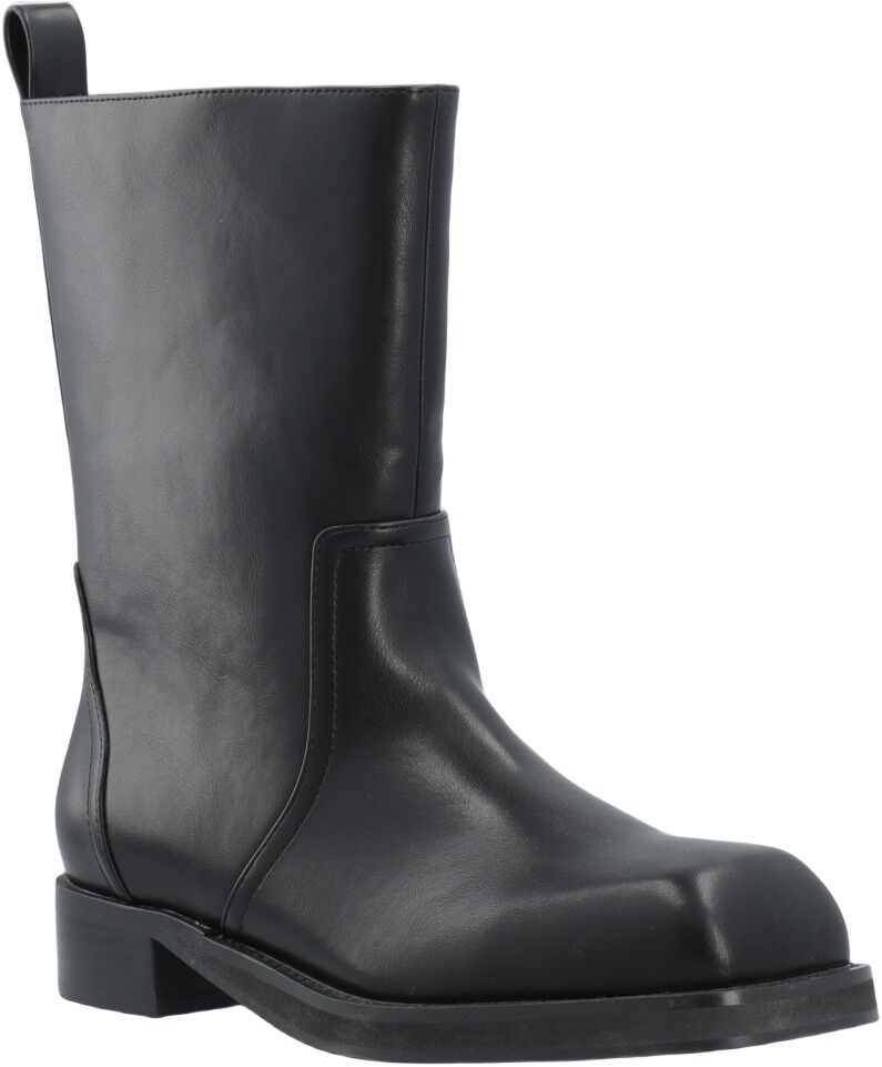 BIAJESSE Mid Pull On Boot Faux Leather