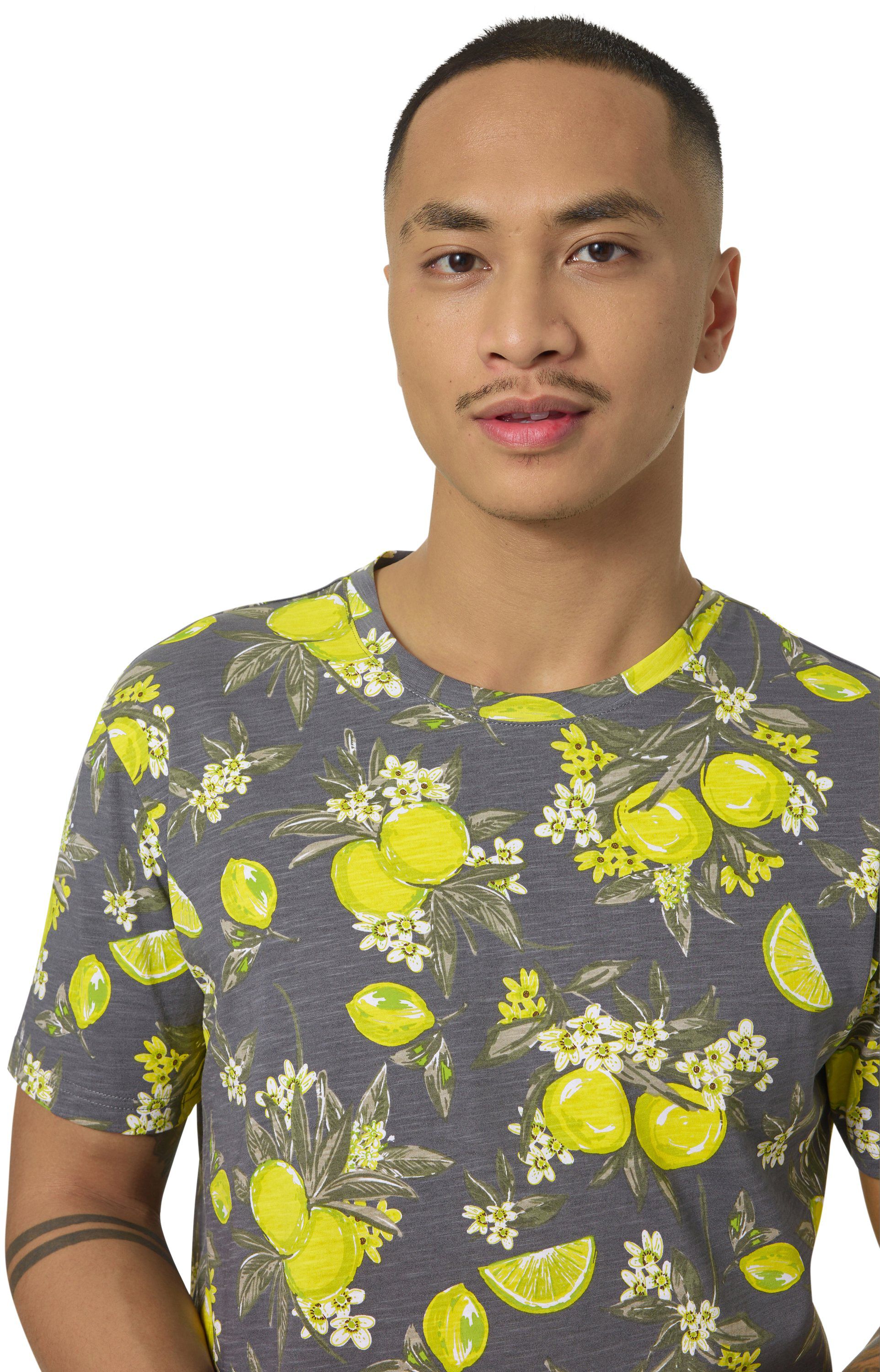 All Over Printed Slub T-shirt