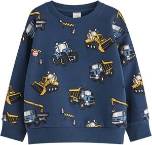 Comfy sweatshirt in soft cotton jer