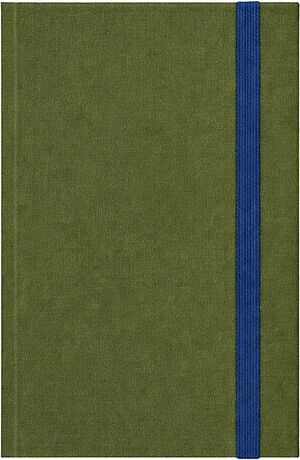 BEA, Notebook with elastic band - Small, Green