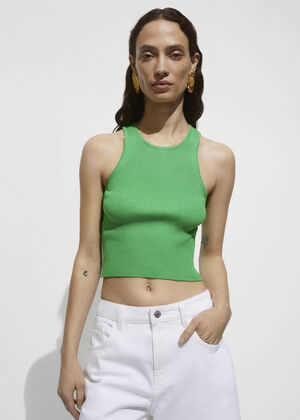 Ribbed knit top