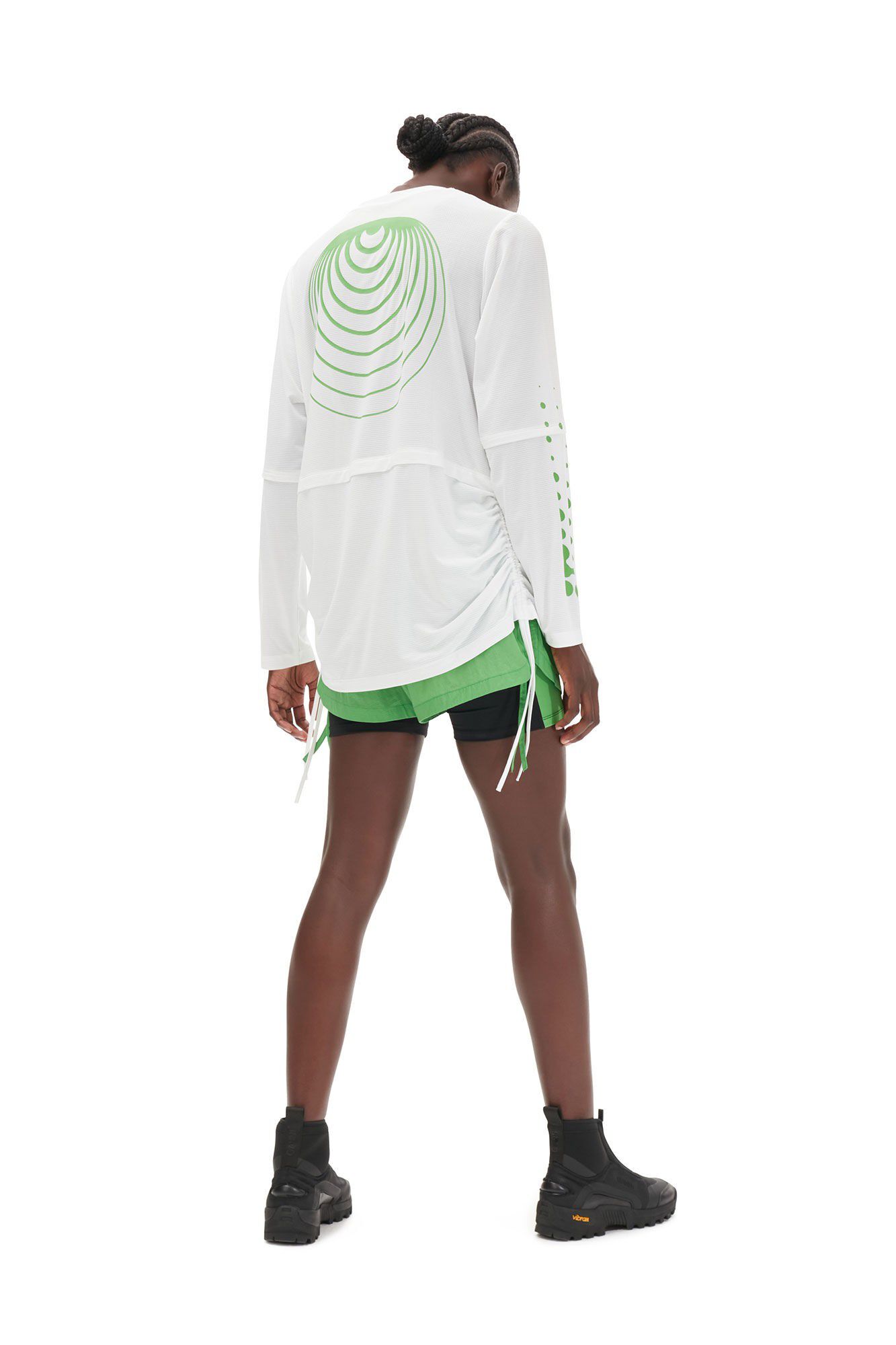 Active Mesh Layered Long Sleeve T-s