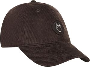 Corduroy badge cap