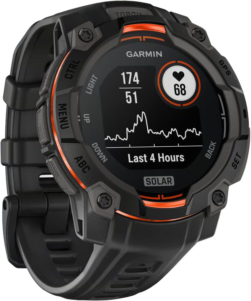 INSTINCT 3,45MM,SOLAR,BLACK BE GPS Ur