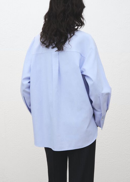 Pocket oversize shirt