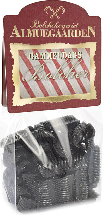 Dameskrå bolcher med smag af salt lakrids