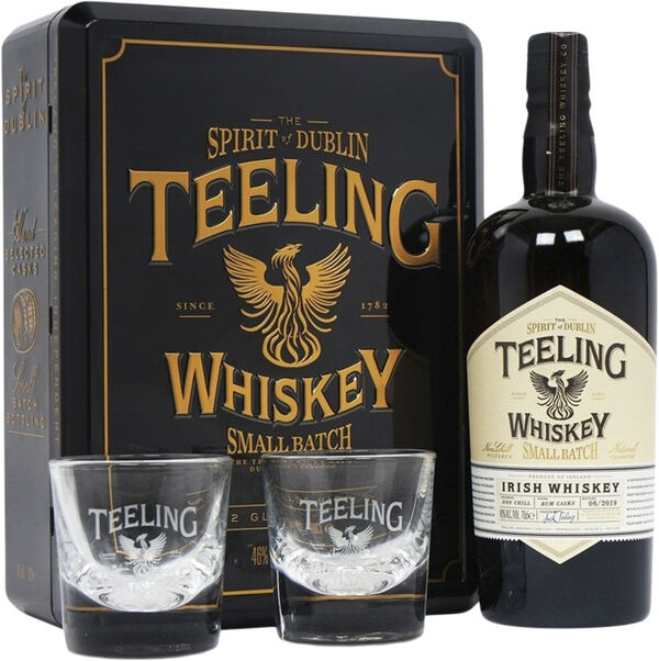 Teeling Small Batch Giftpack med 2 glas