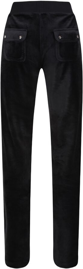 Del Ray Classic Velour Pant Pocket Design