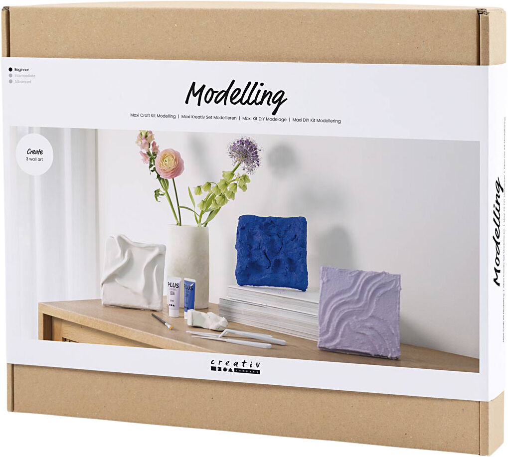 Maxi DIY Kit Modellering, V&aelig;gdekoration