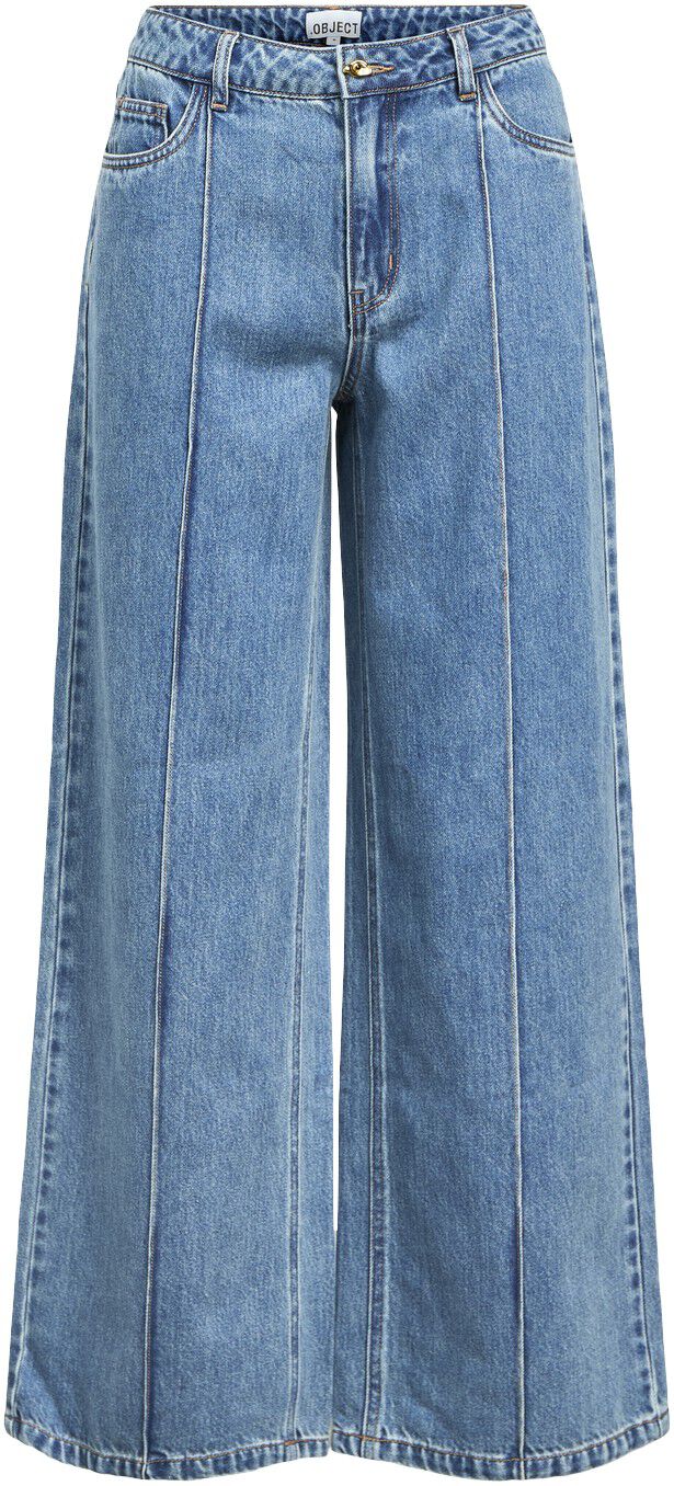 OBJMOJI DIVONA MW WIDE JEANS 140