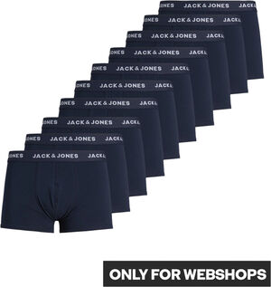 JACSOLID TRUNKS 10 PACKS NOOS