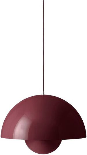 Flowerpot Pendant VP2 &Oslash;50 cm Dark Plum