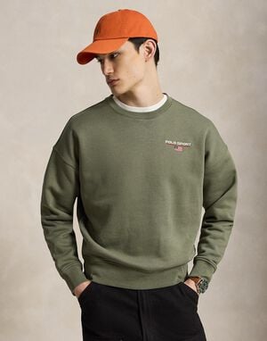Relaxed Fit Polo Sport Fleece Sweatshirt
