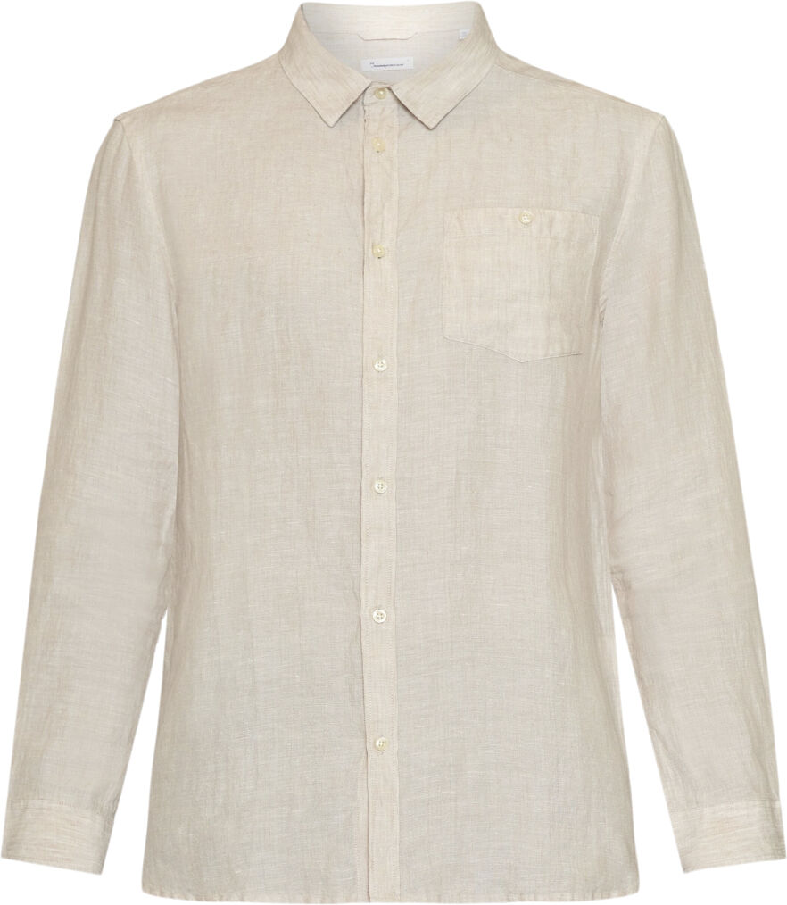 Regular linen shirt GOTS/Vegan