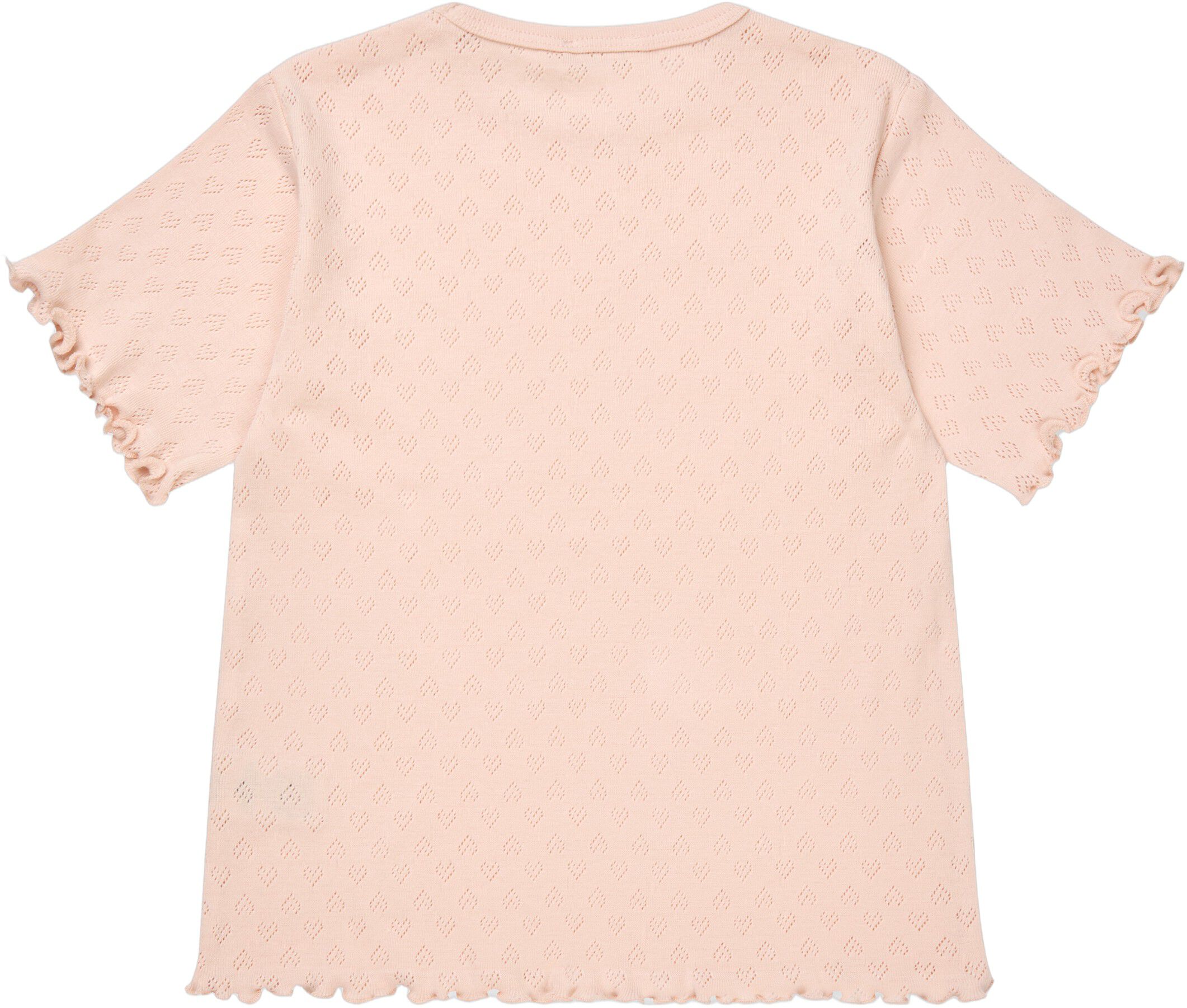 POINTELLE HEART T-SHIRT