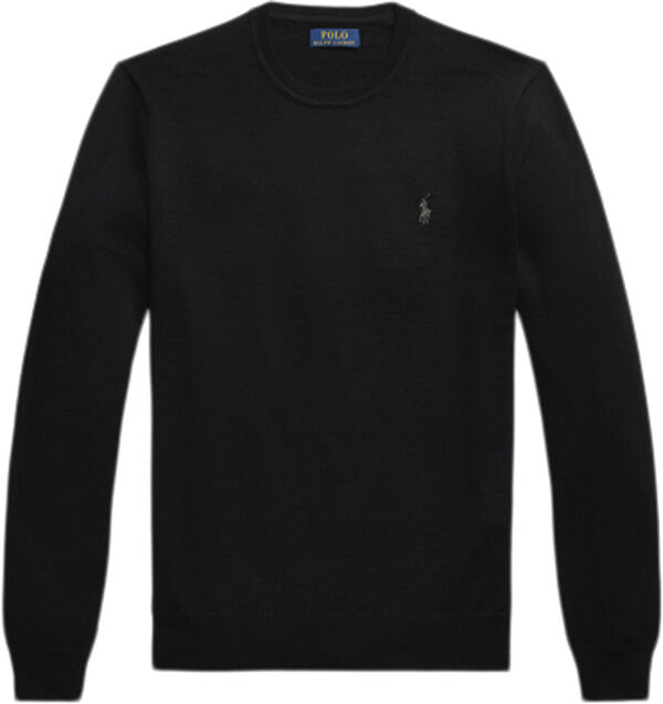 Slim Fit Washable Wool Crewneck Sweater