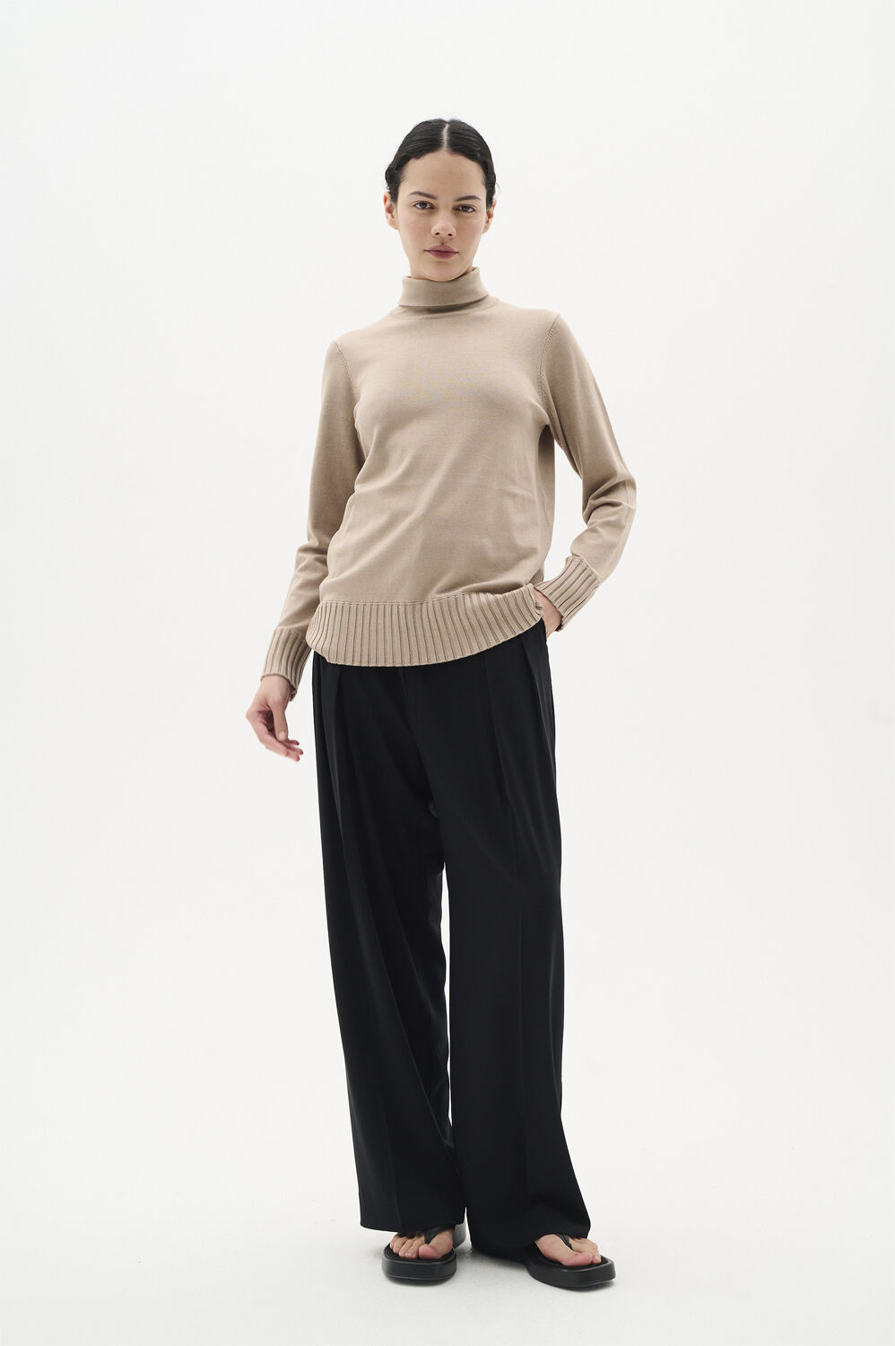 ZauloIW High Neck Pullover