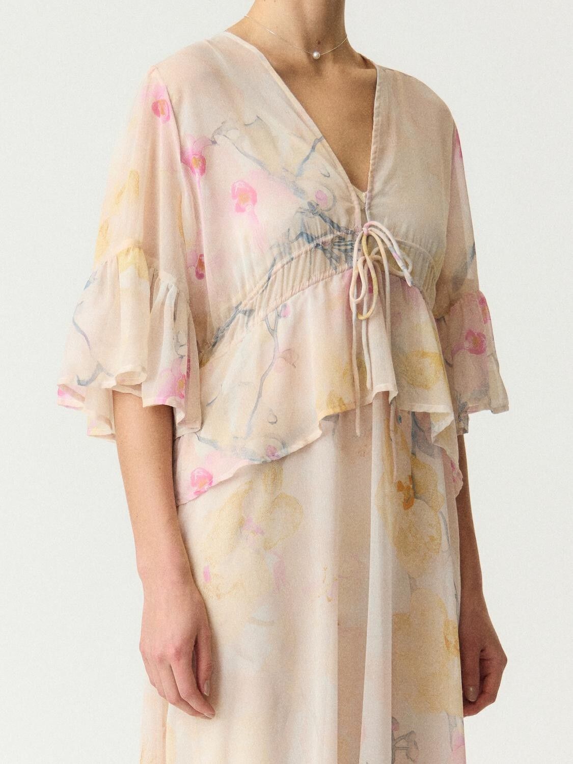 YASBLOMINA 2/4 ANKLE DRESS - SHOW