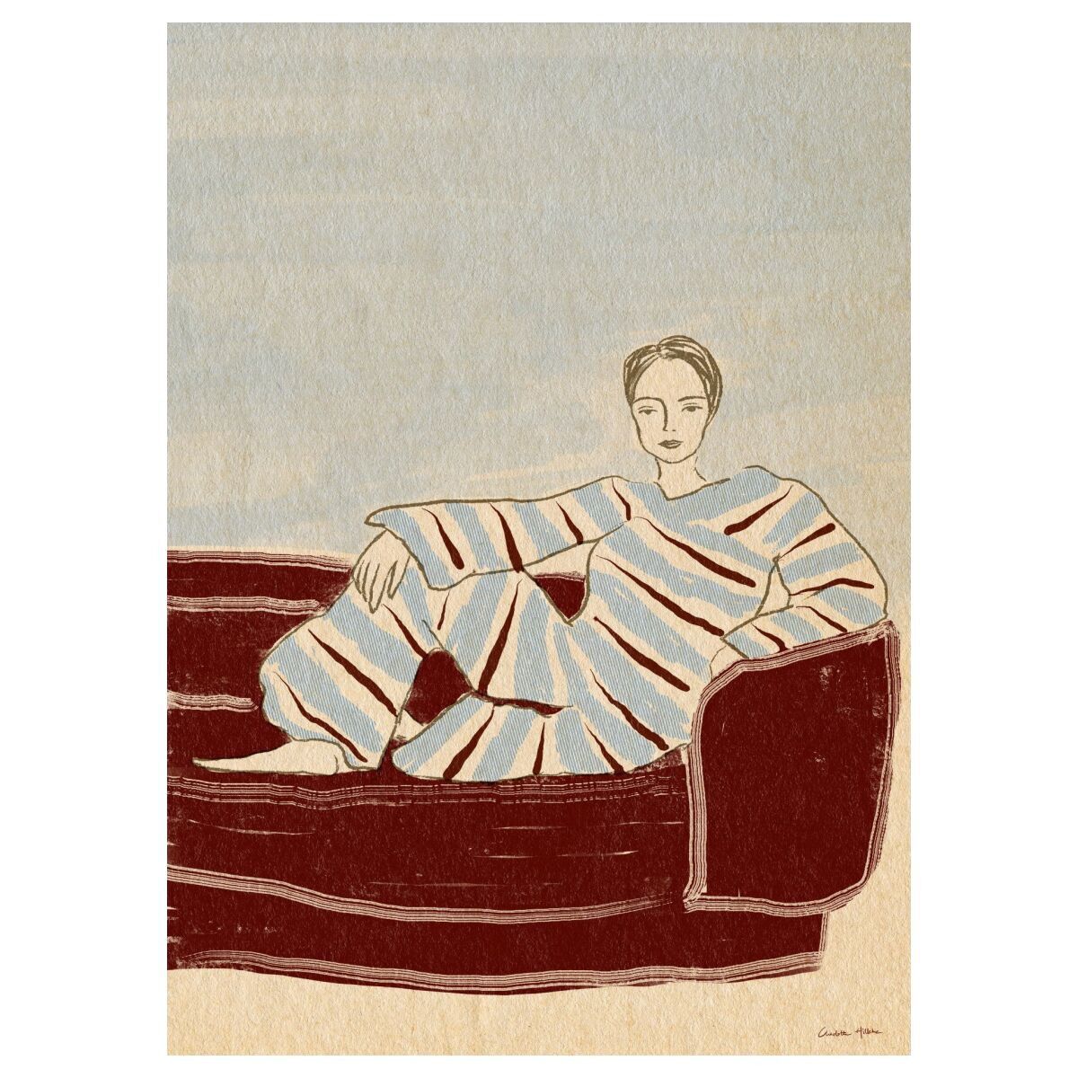 Form Faktory - Sofa Burgundy