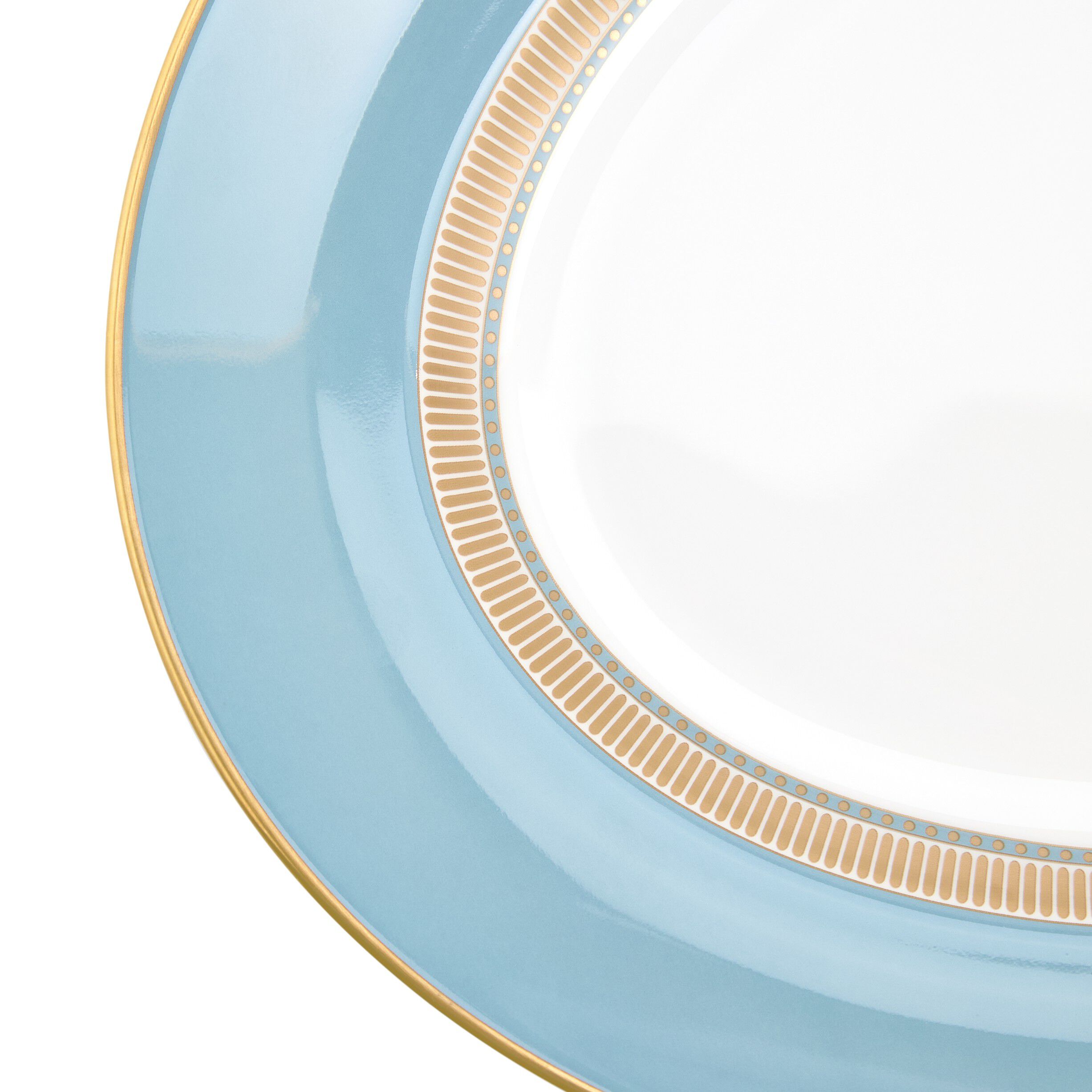 HELIABL Oval Platter 35. 7cm 14in BLU
