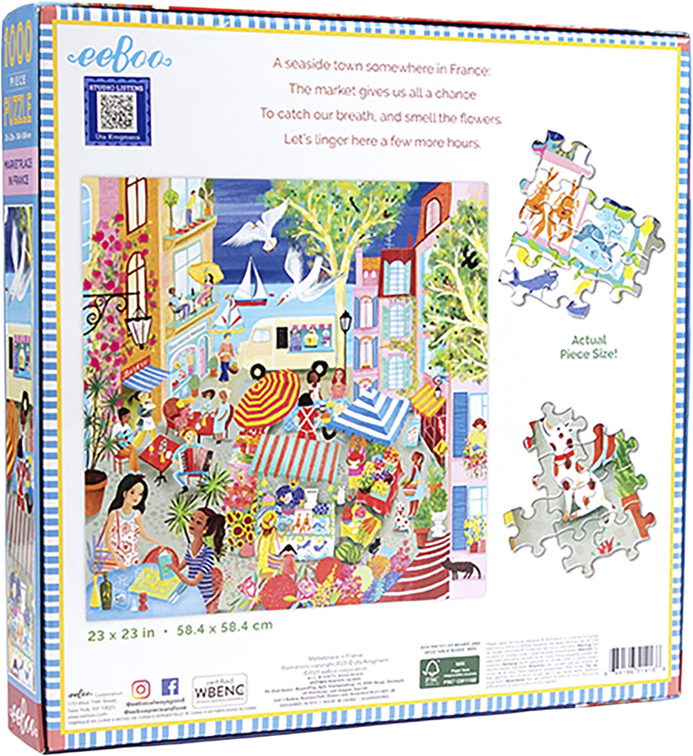 eeBoo - Puslespil 1000 brk - Marketplace in France