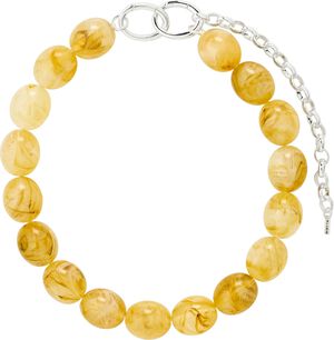 STILL necklace silver-plated/yellow