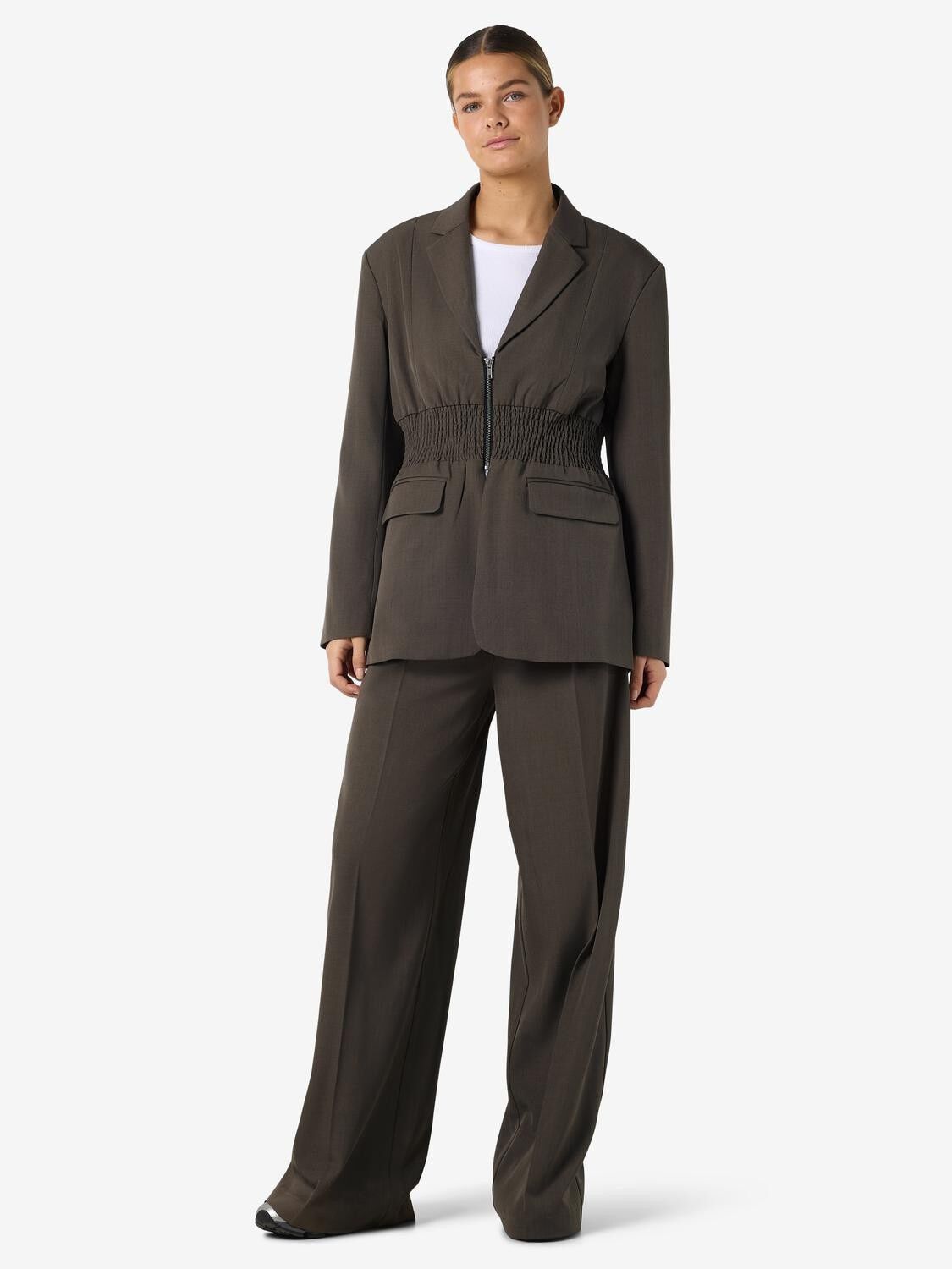 NMIRIS L/S SMOCK FITTED BLAZER