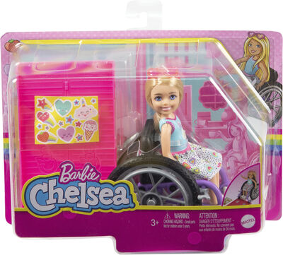 Barbie Chelsea with Wheelchair