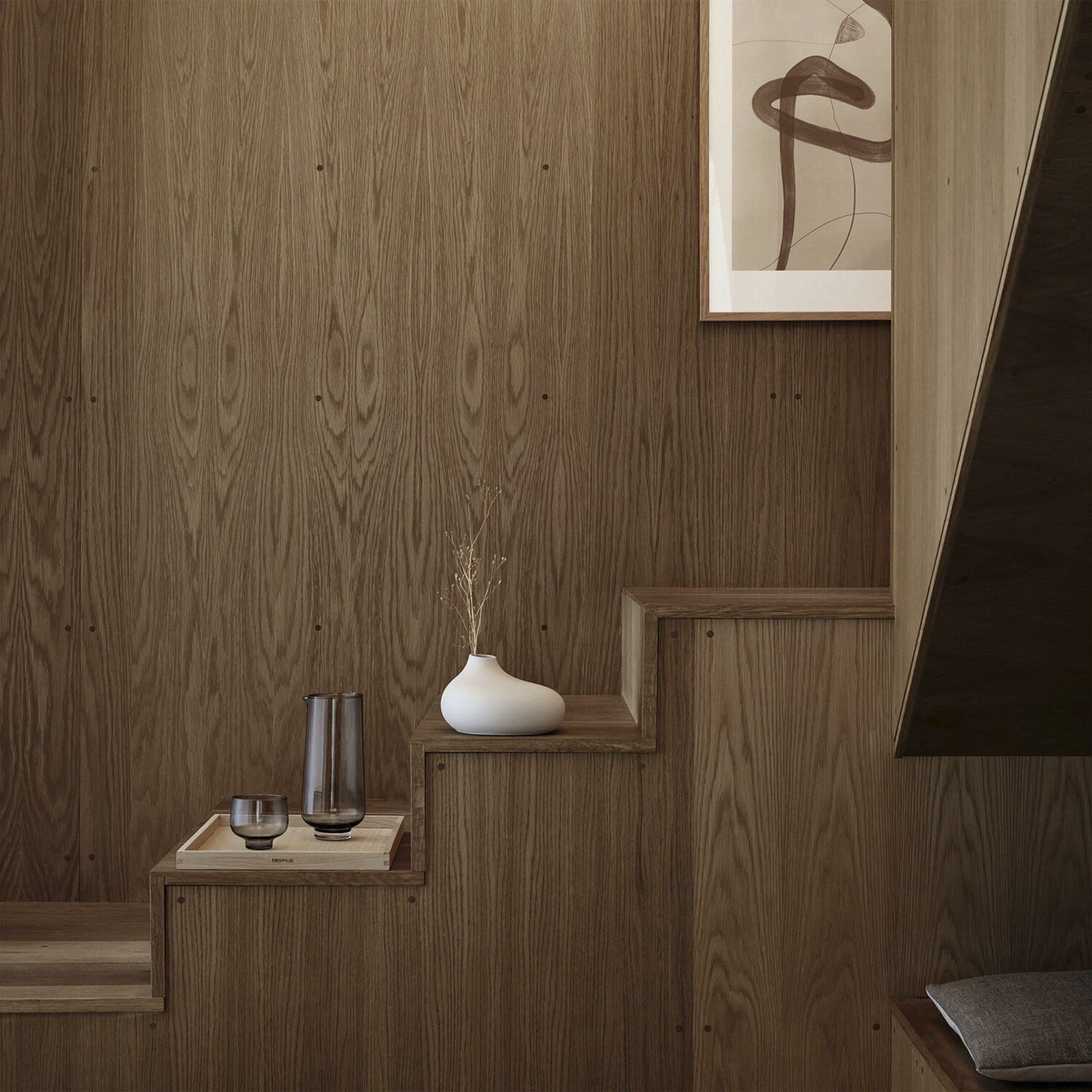 Set of 3 Vases -NONA- White