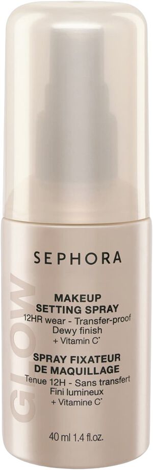 GLOW Makeup Setting Spray - 12 timers hold, ingen overf&oslash;rsel, lysende