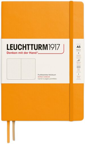 LT1917 notesbog HC D 249s A5/Medium Rising Sun 363387