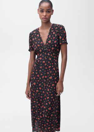 Midi floral dress