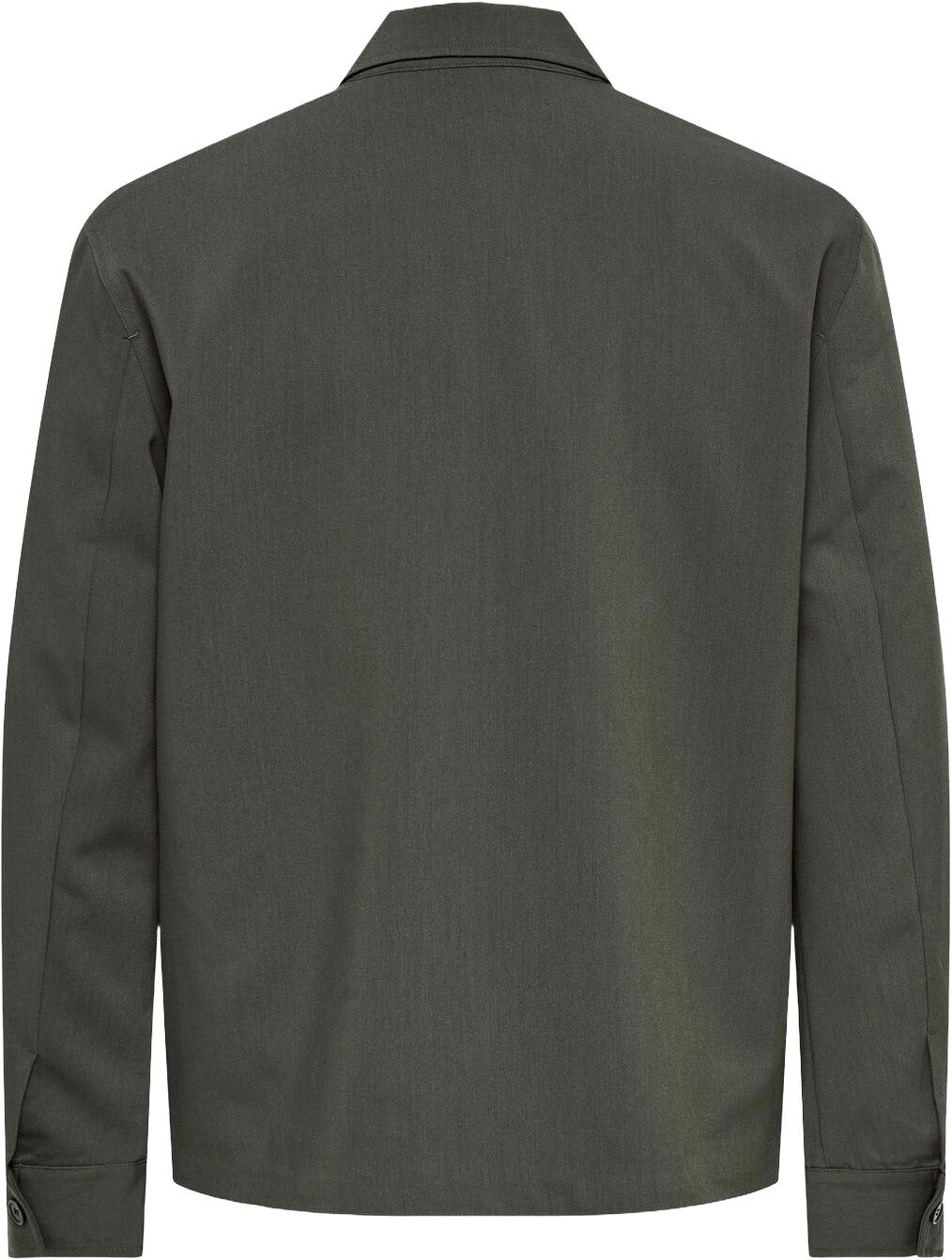 ONSWILL REG 0292 ZIP OVERSHIRT FRML