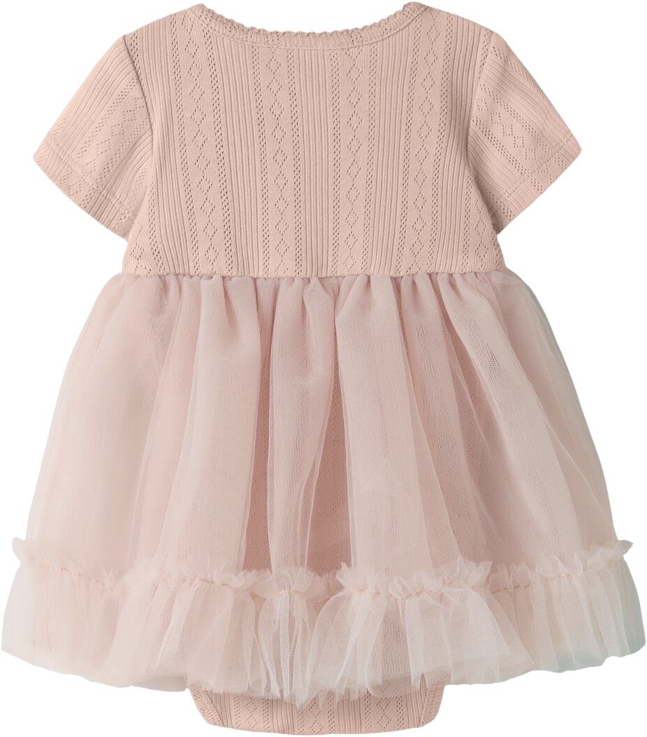 NBFFANELLA SS BODY TULLE DRESS LIL