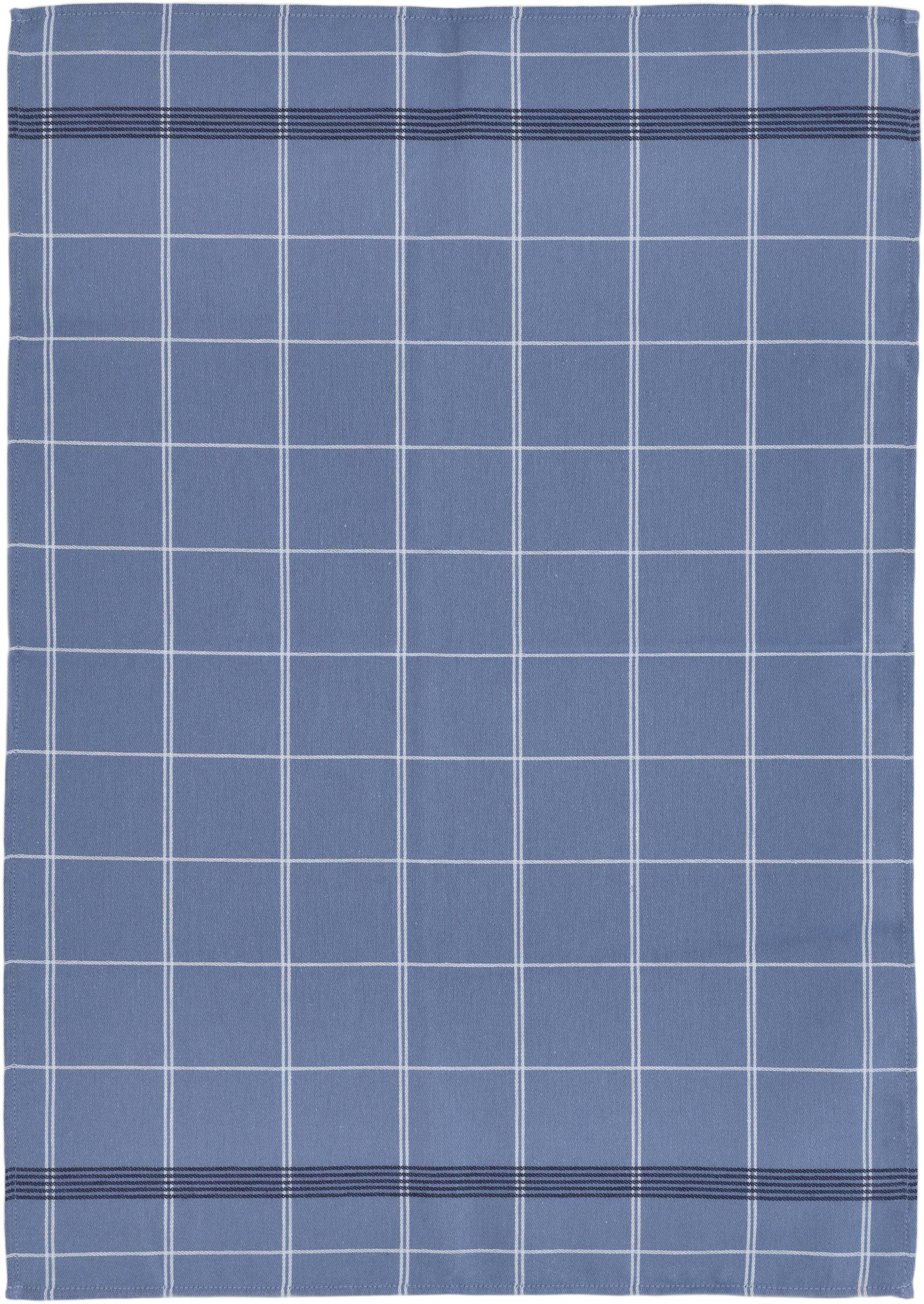 Viskestykke 50x70 Minimal Blue