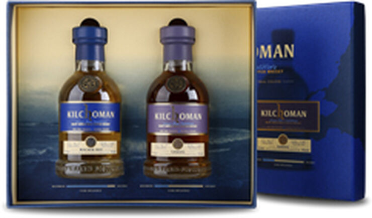 Kilchoman Machir Bay Whisky +Sanaig, 2*20 cl