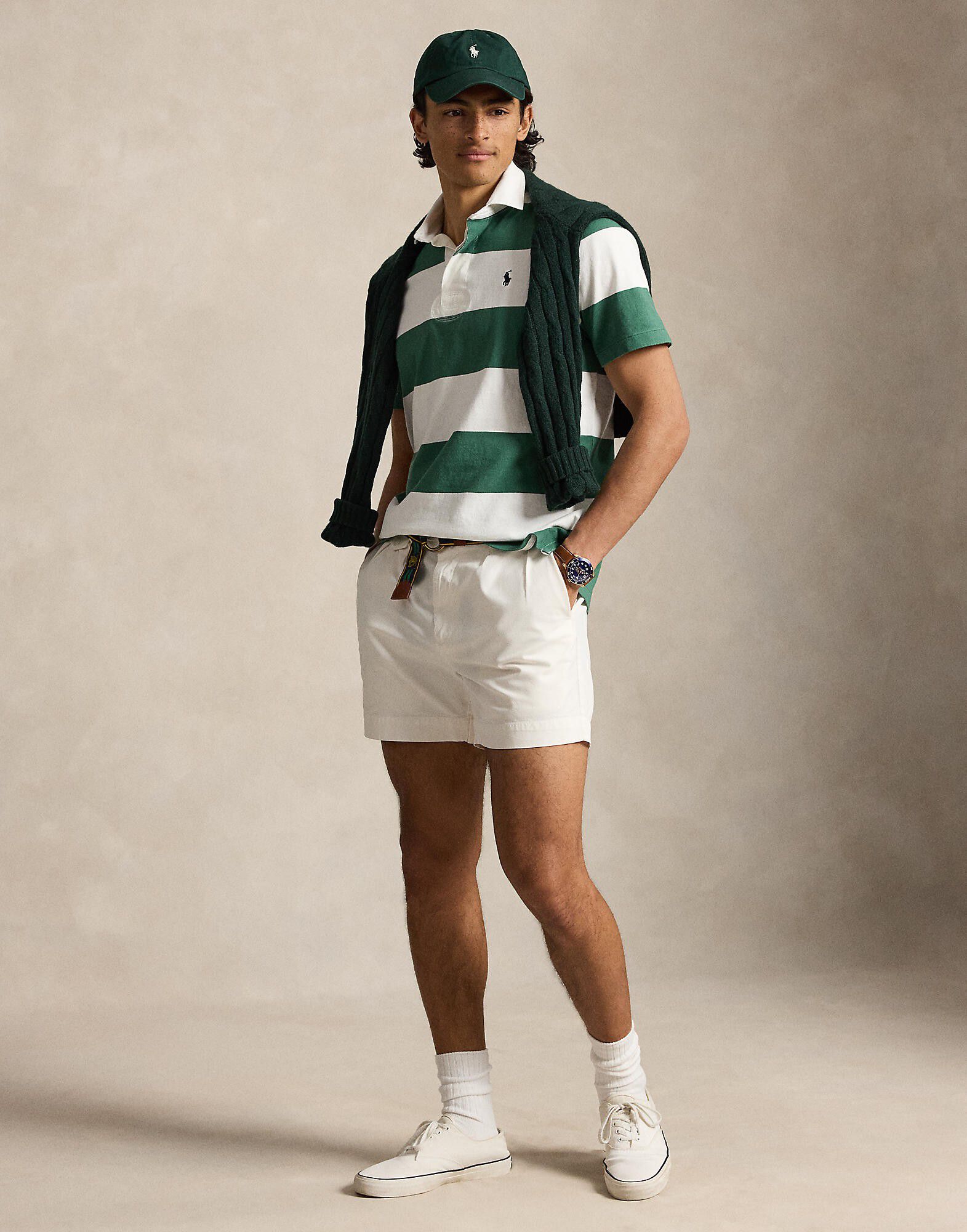 Classic Fit Short-Sleeve Rugby Shirt