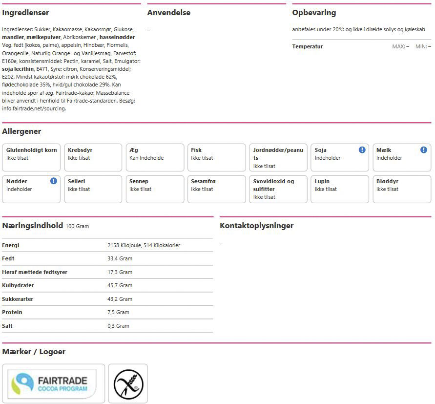 5 Fyldte &aelig;g i &aelig;ske