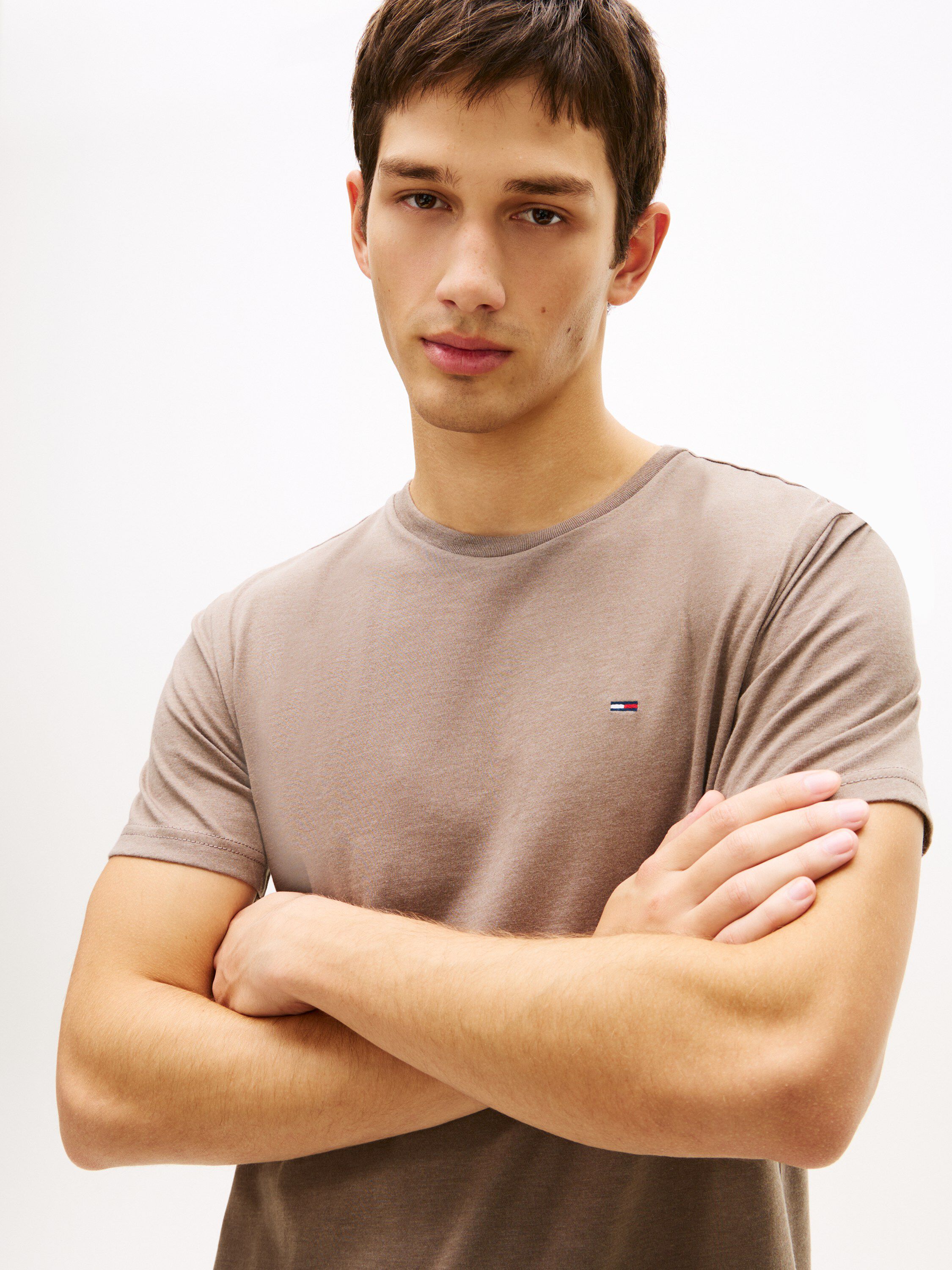 TJM XSLIM JASPE HTR TEE EXT