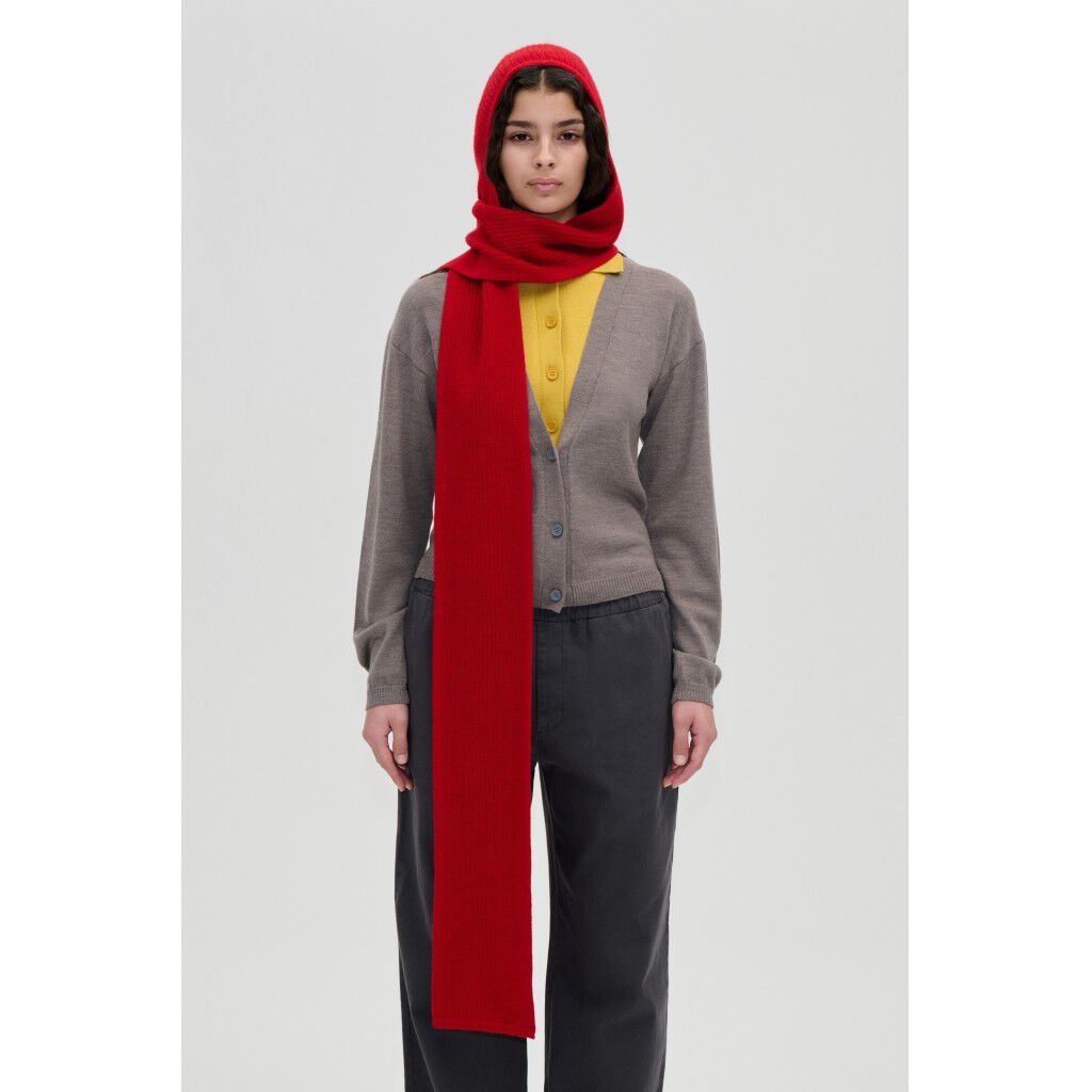 2530 Dense Wool, Knitted Head Scarf