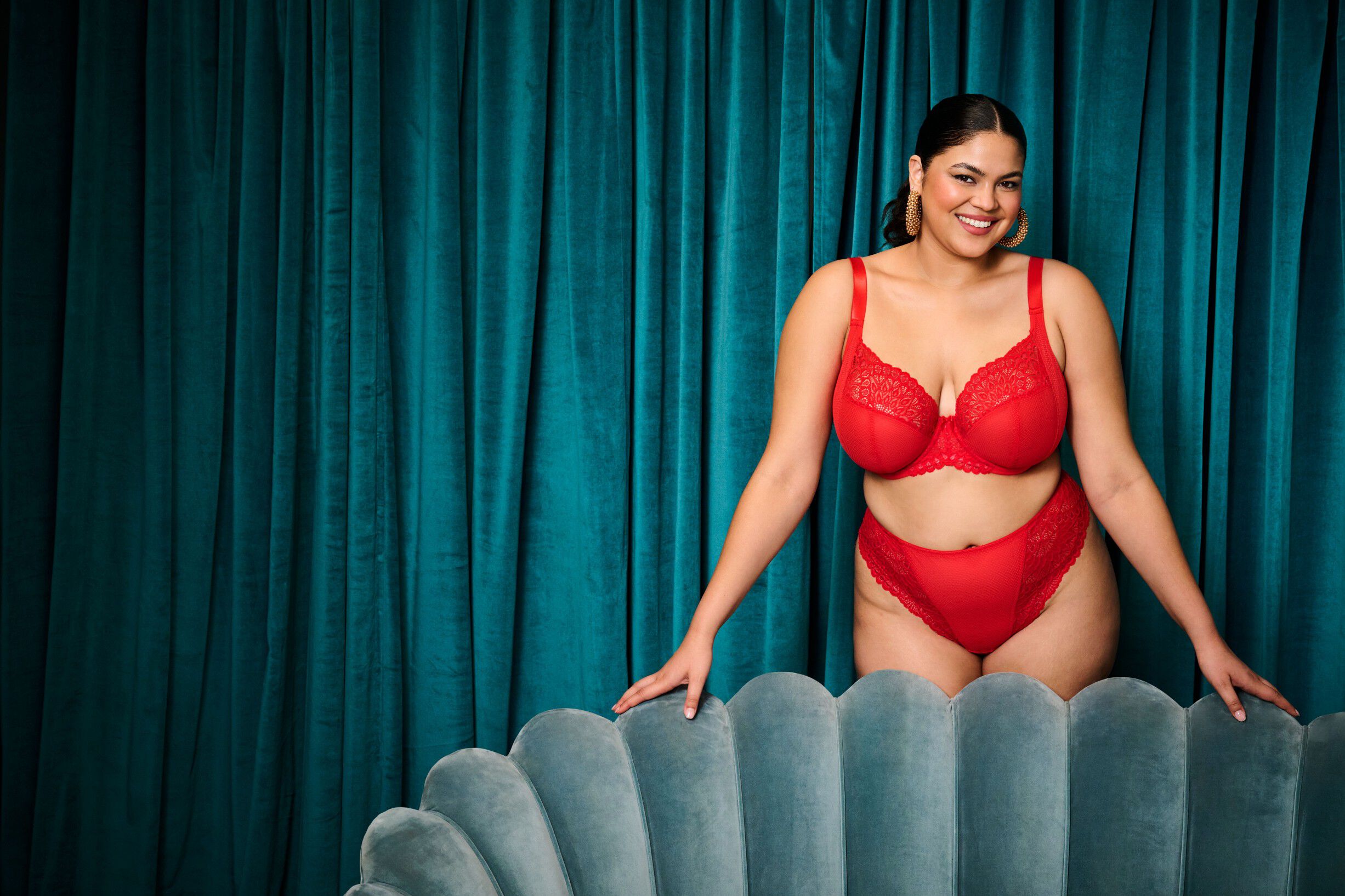 TIERNIE UW PLUNGE BRA - STRETCH