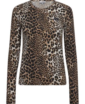 Soft Cotton Rib Leo Long Sleeve