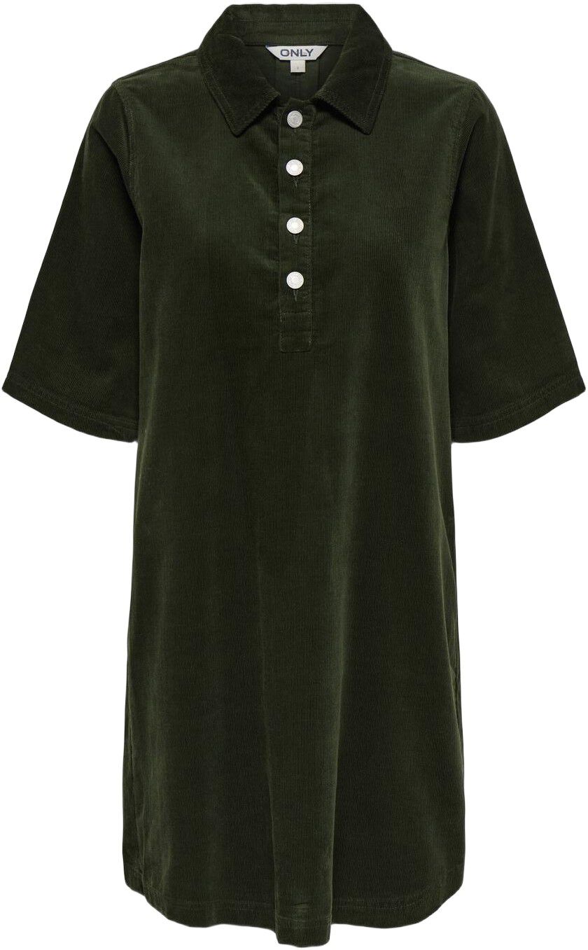 ONLGRY-NESSA S/S CORD DRESS PNT