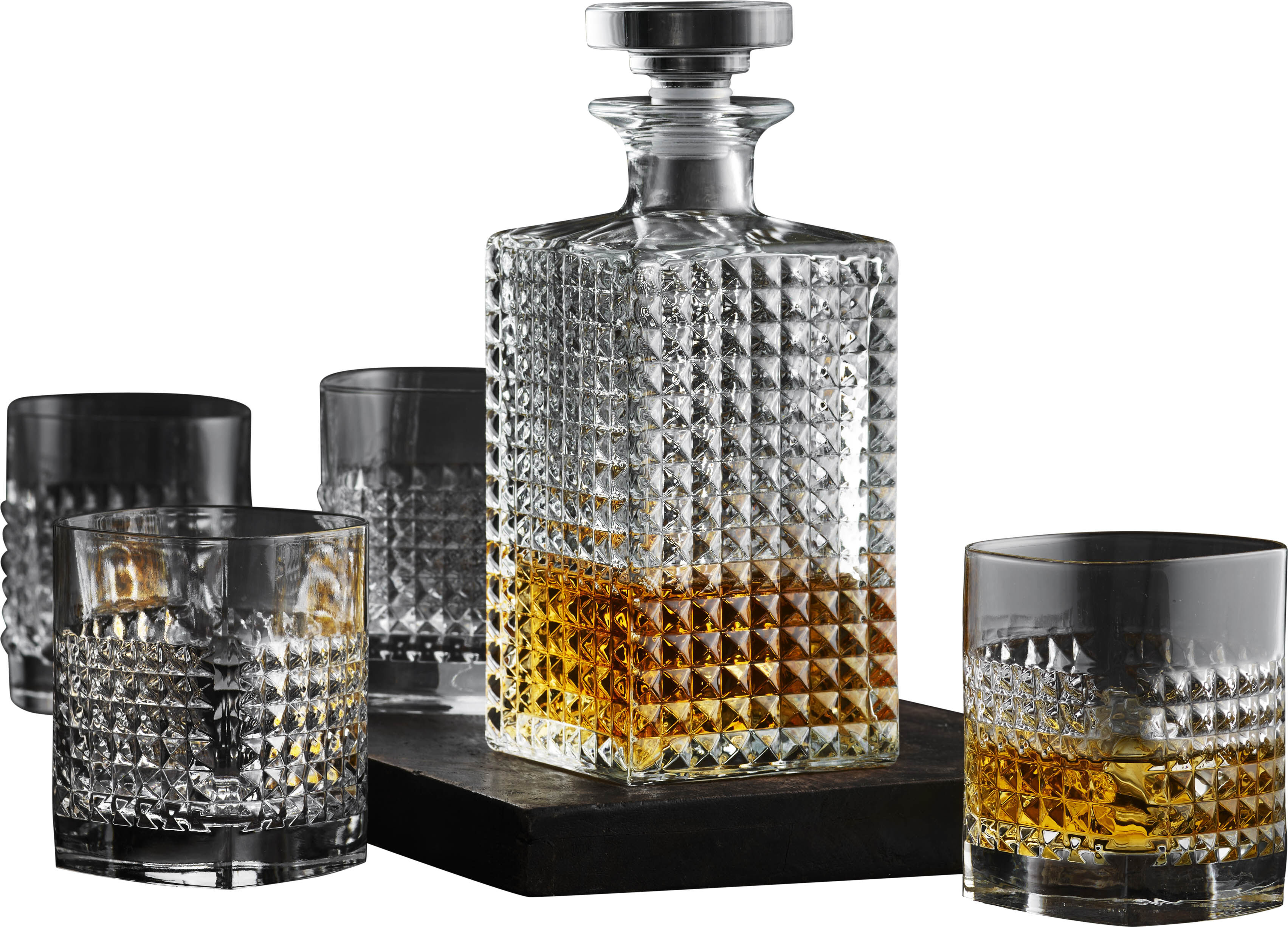 Mixology 4 stk. Elixir vand/whiskyglas