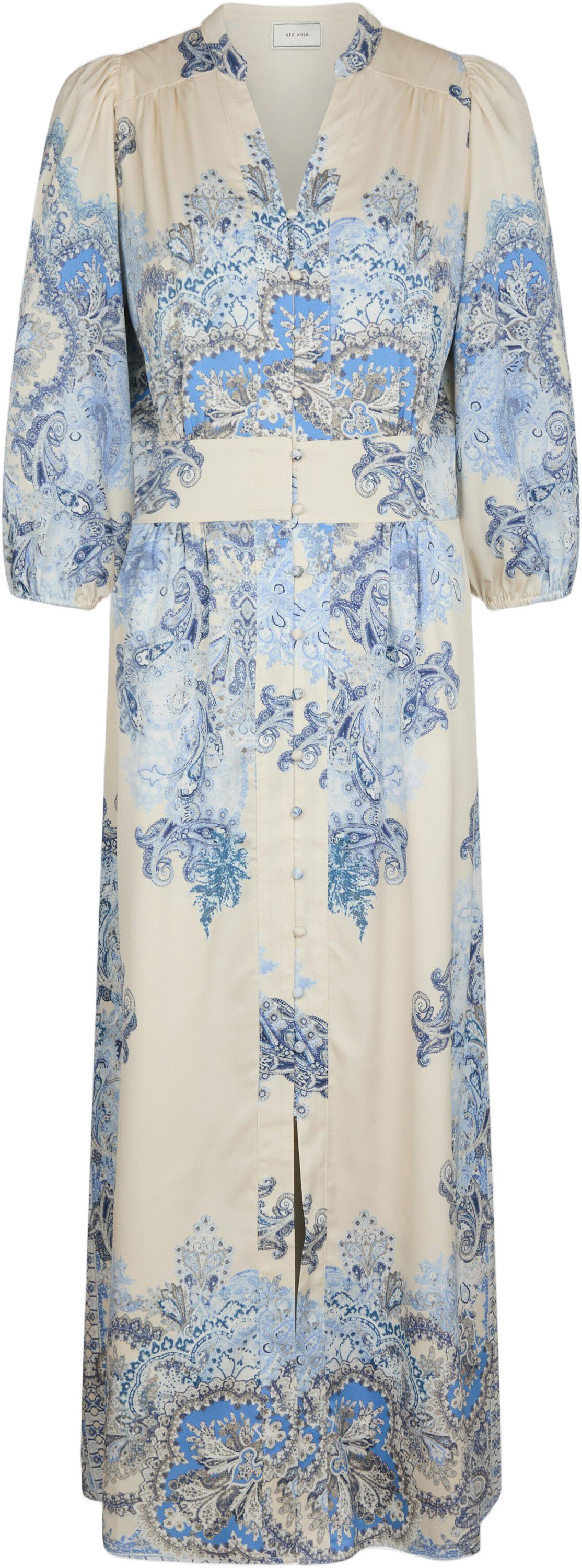 Neo Noir Stellar Artist Paisley Dress Powder blue DKK