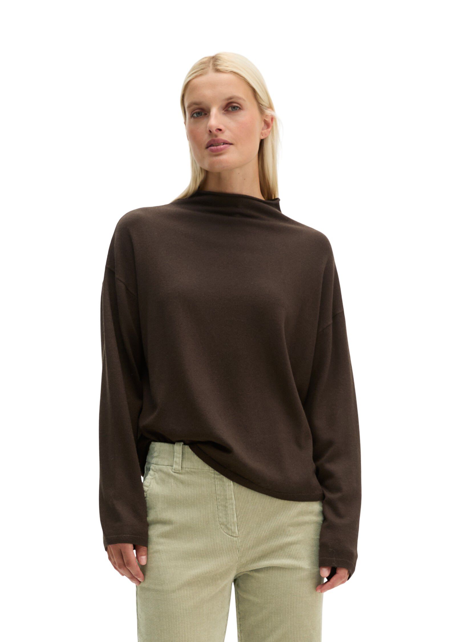Pullovers, LSL, Stand-Up Collar