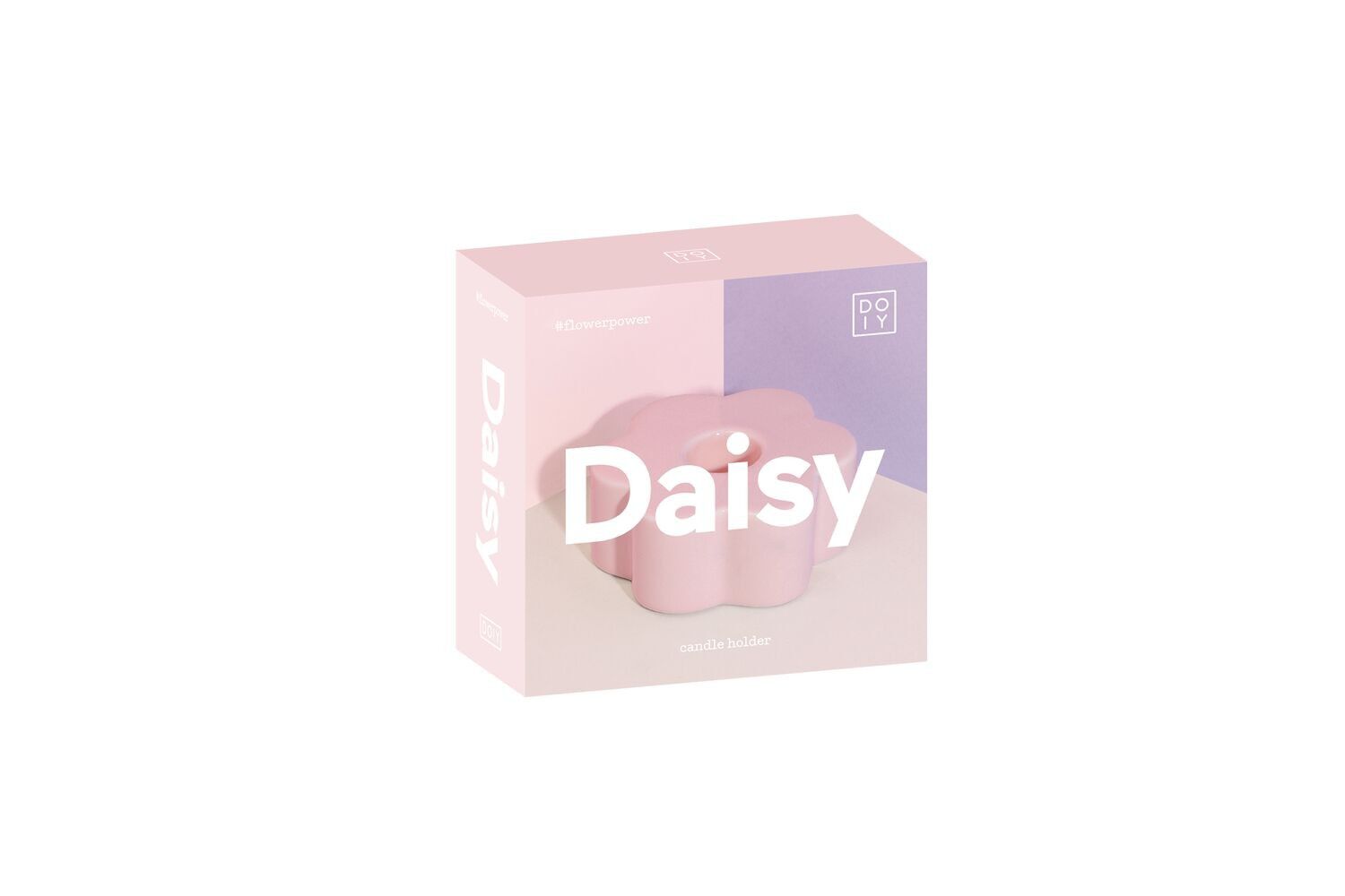 Lysestage - Daisy - Pink