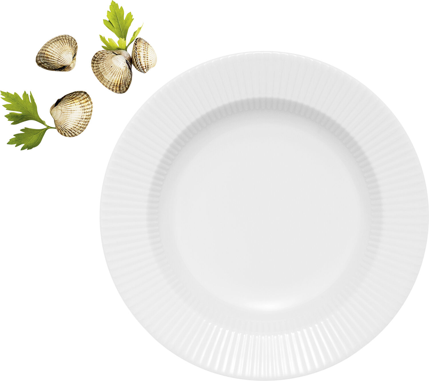 Dyb tallerken 25cm Nova 4 stk.